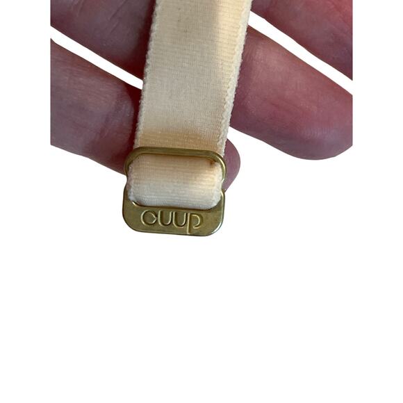 Cuup The Scoop Unlined Contour Wire Bra Women's Size 36B Micro, Blush MSRP $78 - Picture 6 of 7